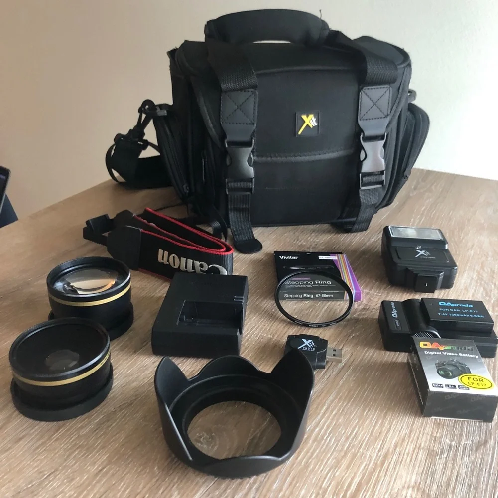 Canon Rebel T6s + Accessories